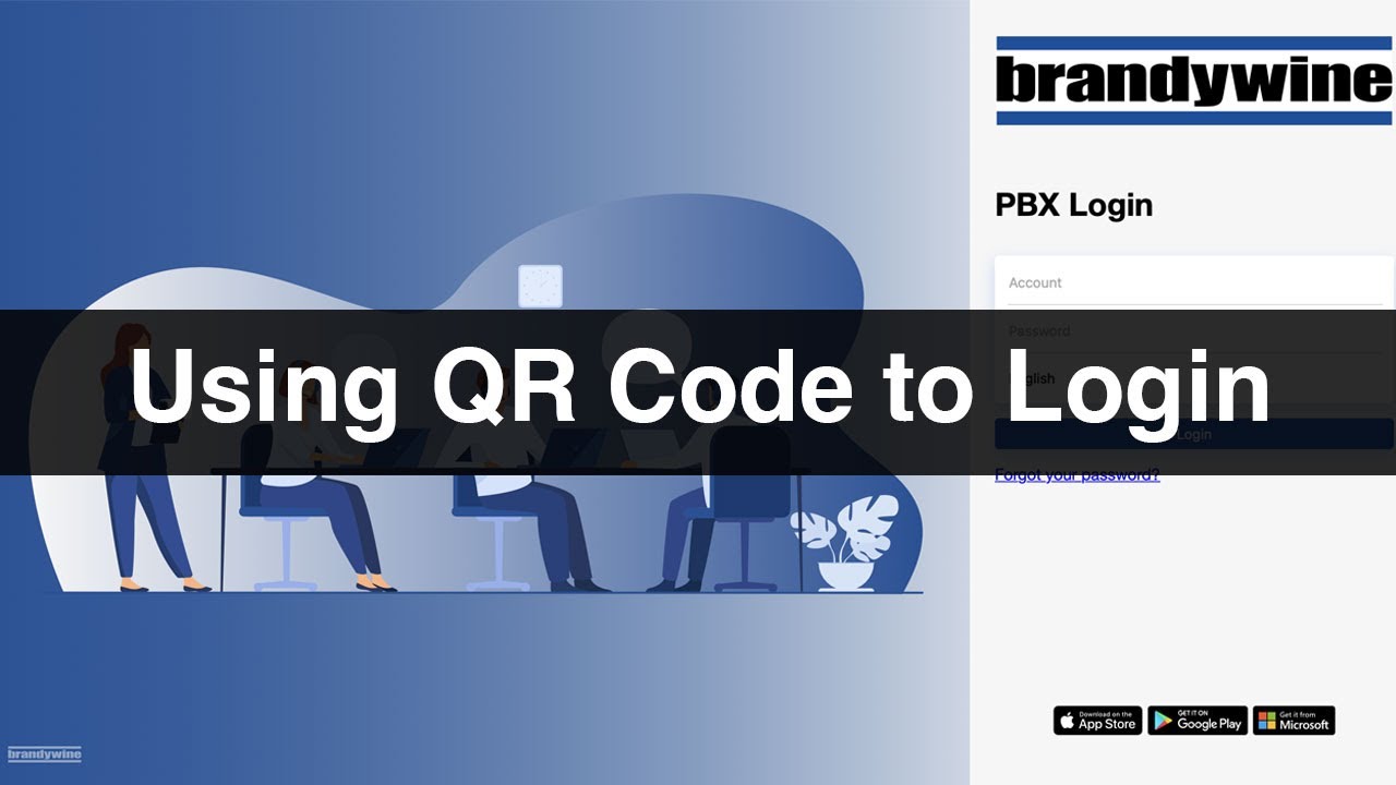Using QR Code to Login - YouTube