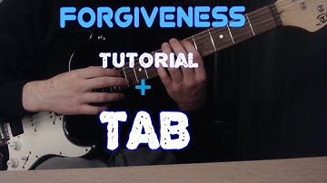 "Forgiveness Tutorial" + TAB (guitar tapping exercise/etude)