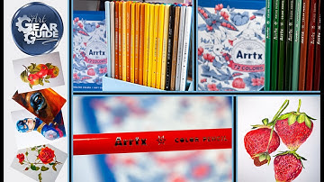 Review of Arrtx Colored Pencils | 72 Set of Arrtx Colored Pencils