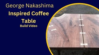 George Nakashima Style Coffee Table made for my client Rob