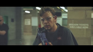 Nerf War: Football Stadium - The Danish Invasion