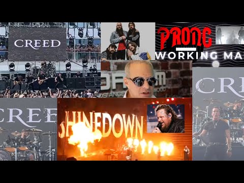 Creed play 1st show in 12 years - Shinedown and Jelly Roll? - UFO are done - Prong