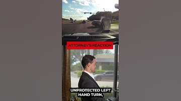 When making an unprotected left turn, ensure you have full visibility to avoid accidents #safety