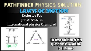 MCQ 17 ,18,19 || Newton