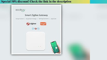 Exclusive Tuya Zigbee 3.0 Gateway Hub Smart Home Wireless Bridge Smart Life APP Remote Control Zigbe