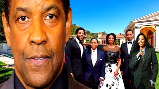 Denzel Washington GAY Daughter, Wife, 4 Children, House Tour, Cars & Net Worth