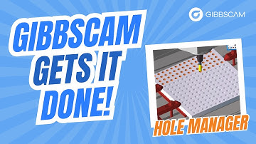 Programming a lot of holes fast with Hole Manager | GibbsCAM Gets It Done