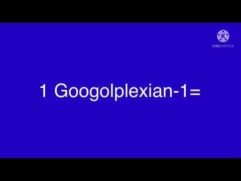 1 Googolplexian-1=… - YouTube