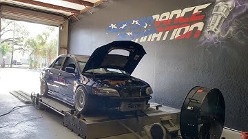 811hp 603tq Evo 8 dyno tuning on AEM standalone