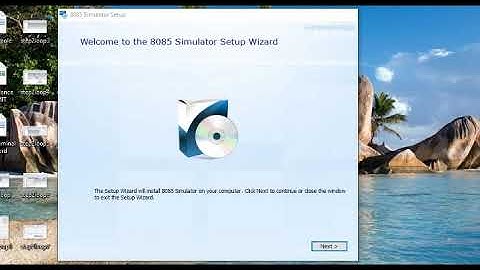 How to Install 8085 Simulator V1.0