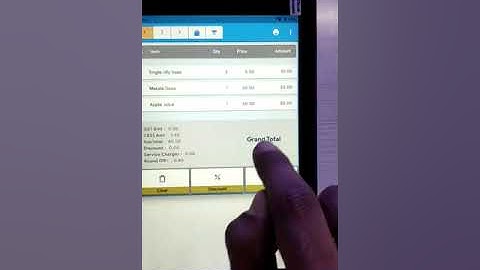 NGX xpos mini Tab billing Machine