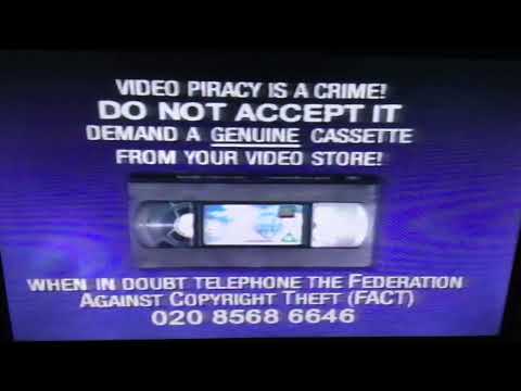 Do Not Accept Pirate VHS Tapes Version Warner Video