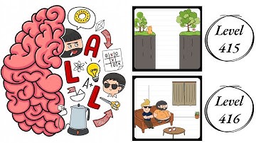 Brain Test All Star : Level 415 , 416 – How to Solve? (Walkthrough)