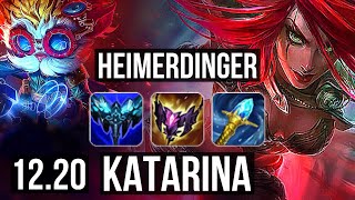 HEIMER vs KATA (MID) | Rank 2 Heimer, 12/0/4, Legendary | TR Grandmaster | 12.20