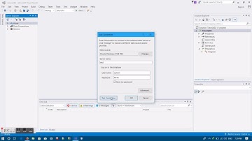 connecting oracle database with visual Studio 2017 C#