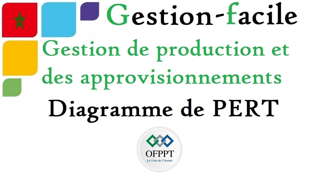 Gestion de production et des approvisionnements : PERT