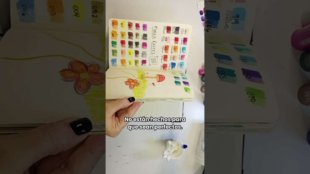 5 ideas para pintar en tu sketchbook 🖍️ #acuarelafacil #arteparaprincipiantes #art #sketchbookideas