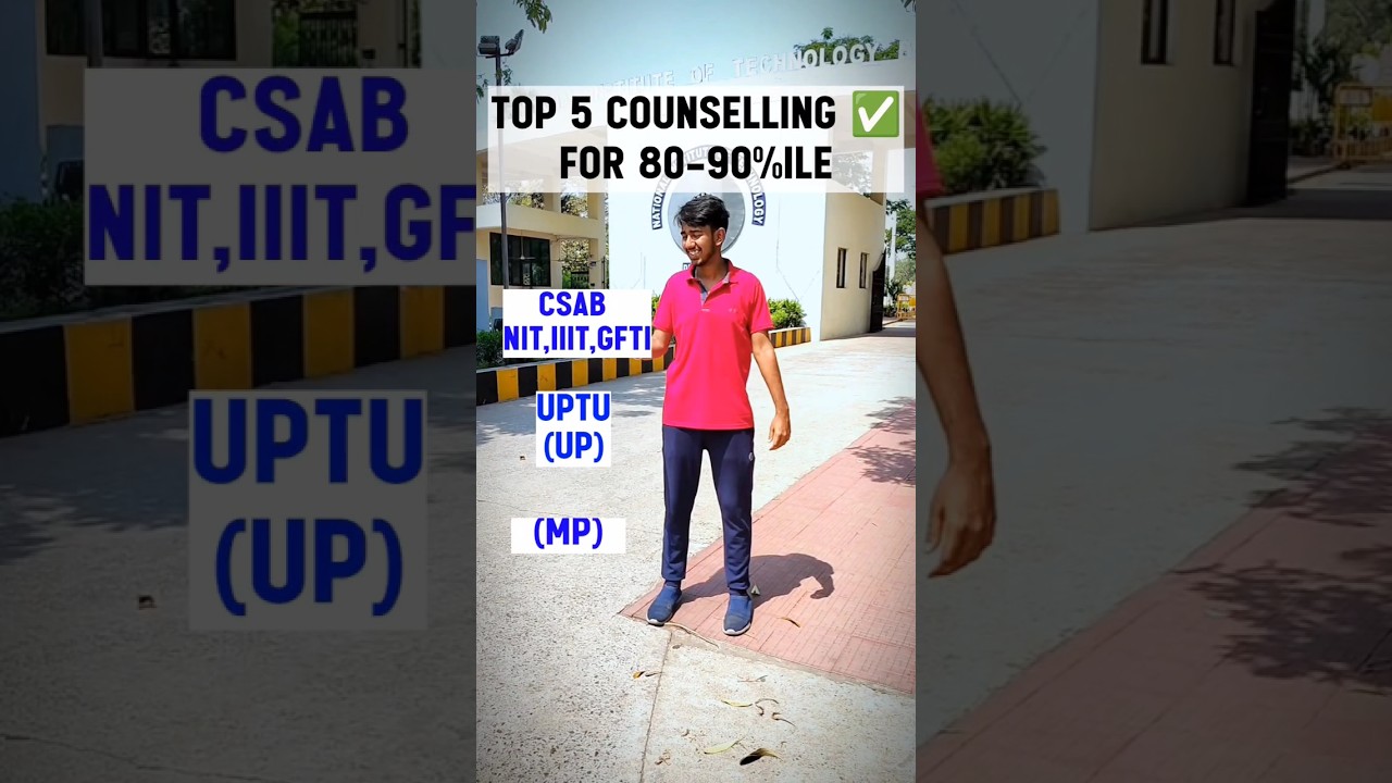 DON'T MISS❌TOP 5 College COUNSELLING For LOW %ile in JEE Mains2024 ||NITS at Low-Rank
