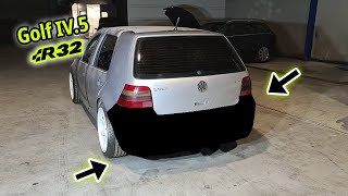 HACEMOS un PARAGOLPES trasero de VOLKSWAGEN GOLF V R32 para el golf iIV GTI😎