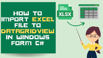 How to import excel file to datagridview in windows form C# ?