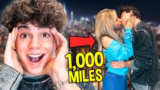 FLYING 1,000 MILES TO KISS MY GIRLFRIEND 💋