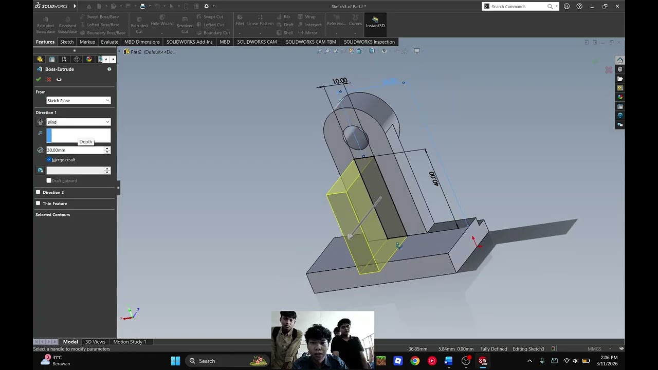 Tugas UTS || Solidworks 