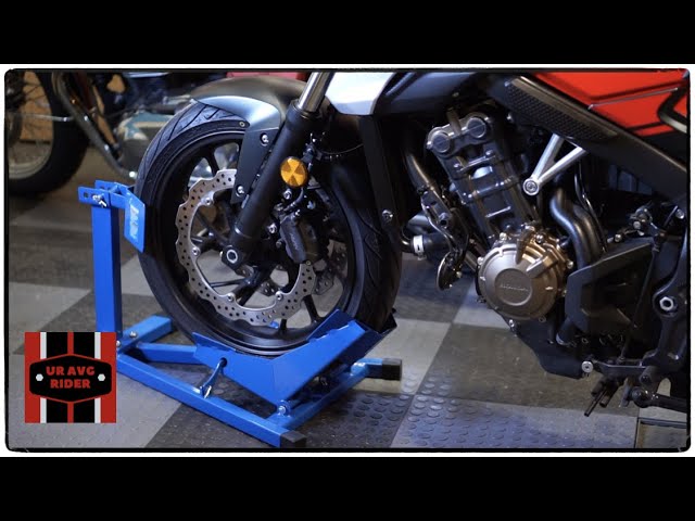How to Build A Motorcycle Wheel Chock & Transport your Bike Securely 