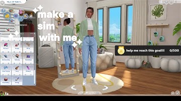 ✨ My First Sims 4 Create-A-Sim! | Starting Fresh with Style 💫