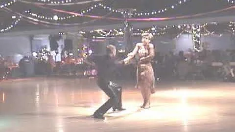 2002 03 01 02 Pro Show   Rumba ChaCha   Laurie and Eugene
