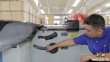 ZICAR sliding table saw MJ6132YII