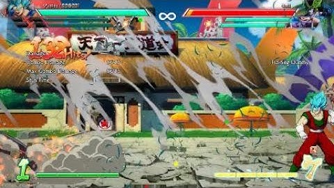 DRAGON BALL FighterZ android 17 corner combo