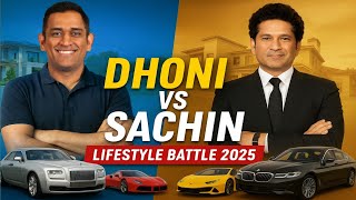 MS Dhoni 🆚 Sachin Tendulkar Lifestyle 2025 🔥 Who is  Richer?