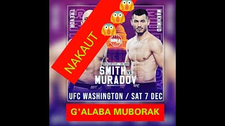 MAHMUD MURODOV UFC İKKİNCHİ G&#39;ALABASİ