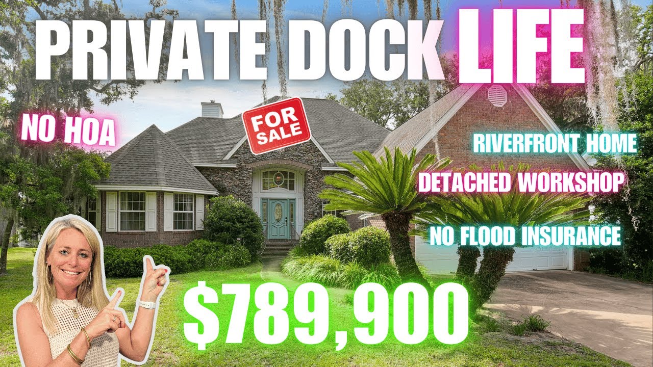 Riverfront Home with Dock & Workshop — No Flood Insurance! | 245 Youmans Rd