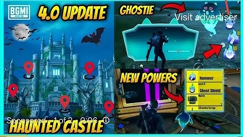 BGMI NEW 4.0 UPDATE - Magical horror Ghost Mode, New features and Powers 1 4.0 Update gameplay