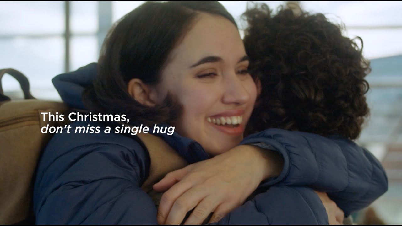 This Christmas, don't miss a single hug - YouTube