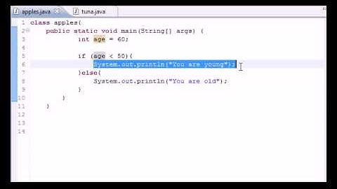Java Programming Tutorial 18  Nested if Statements