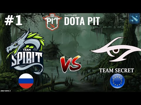 ГЛАВНЫЙ МАТЧ ЗА ВЫХОД В ФИНАЛ! | Spirit vs Secret #1 (BO3) OGA Dota PIT S5