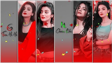 New Trending Shake Effect Status Editing Alight Motion | Text Glow Lyrics Pop Up Video Editing