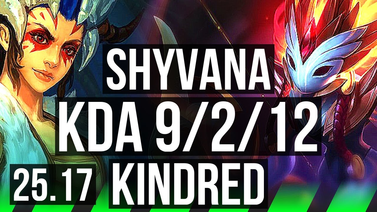 SHYVANA vs KINDRED (JGL) | EUW Master | 25.17