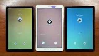 Samsung Galaxy Tab A7 2020 vs Tab A 2016 vs Tab A8 2021 Incoming Calls Over the Horizon (3 Versions) Resimi