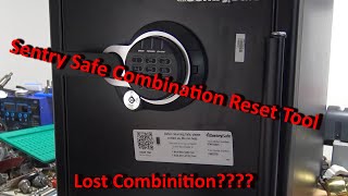 (593)  Sentry Safe Combination Reset Tool