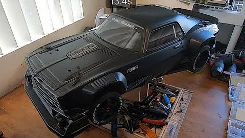 Arrma Felony first modifications & a custom brace for a future mod