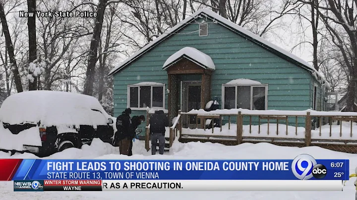 Fight leads to shooting in Oneida County home