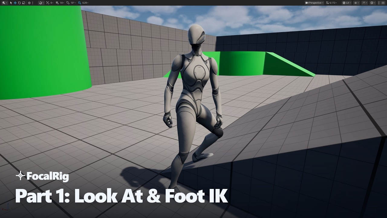 FocalRig Tutorial Part 1: Look At & Foot IK - YouTube