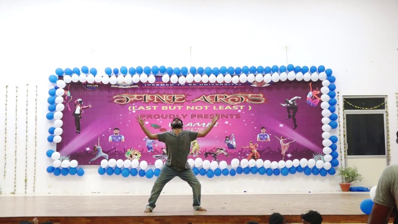 ROCKING PERFORMANCE FROM VENKATA SAI POWER|| FINE ARTS CLUB || KALASALINGAM UNIVERSITY || KLU