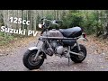 125cc Suzuki PV walkaround