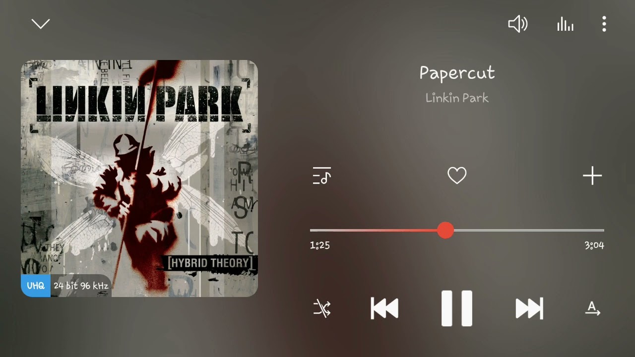 Linkin Park - Papercut [Hi-Res 24/96] - YouTube