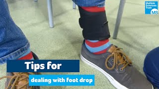 Tips for dealing with foot drop