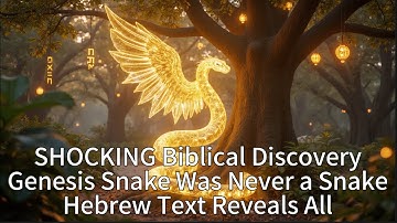 SHOCKING Biblical Discovery: Genesis Snake Was Never a Snake - Hebrew Text Reveals All